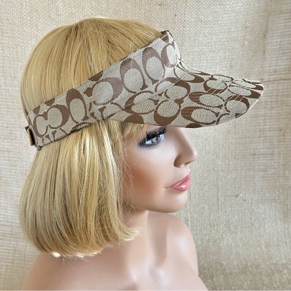 Coach Accessories Coach Signature Visor Poshmark
